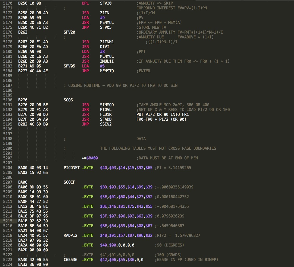 6502 Assembly Code/6502 Assembly Code in Sublime Text.jpg