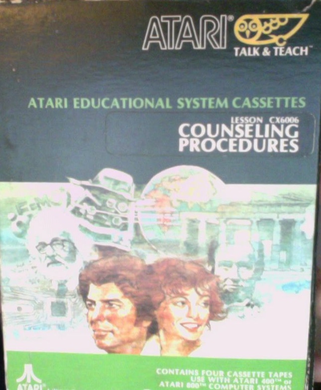 Atari Educational System Lesson Cassettes/Atari Educational System Lesson-Counseling Procedures CX6006.jpg