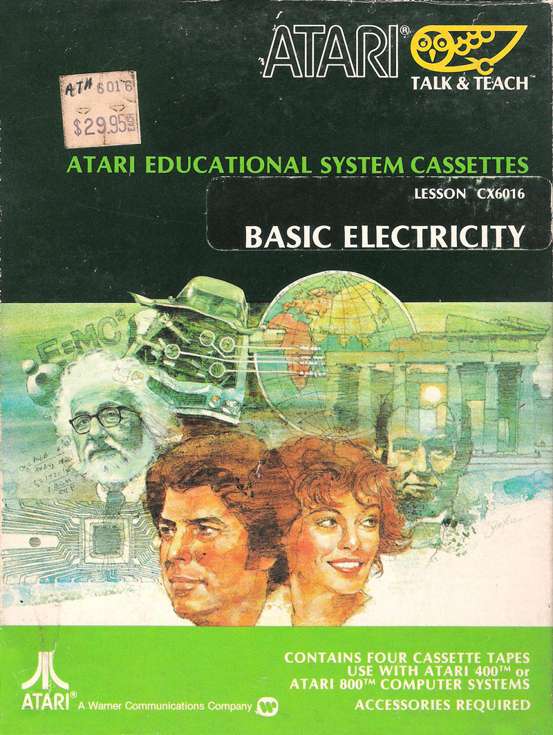 Atari Educational System Lesson Cassettes/Basic Electricity CX6016.jpg