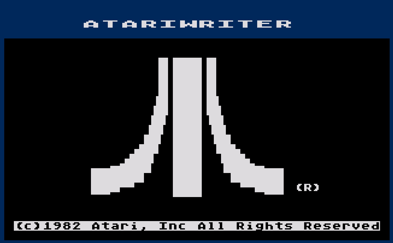 Atari Writer/Atari_Writer_Startscreen_1982.jpg