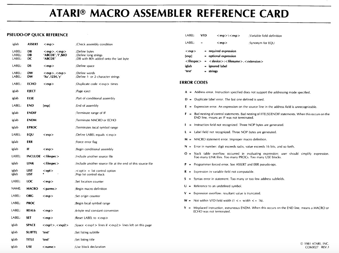Macro Assembler/Atari_Macro_Assembler_Reference_Card.jpg