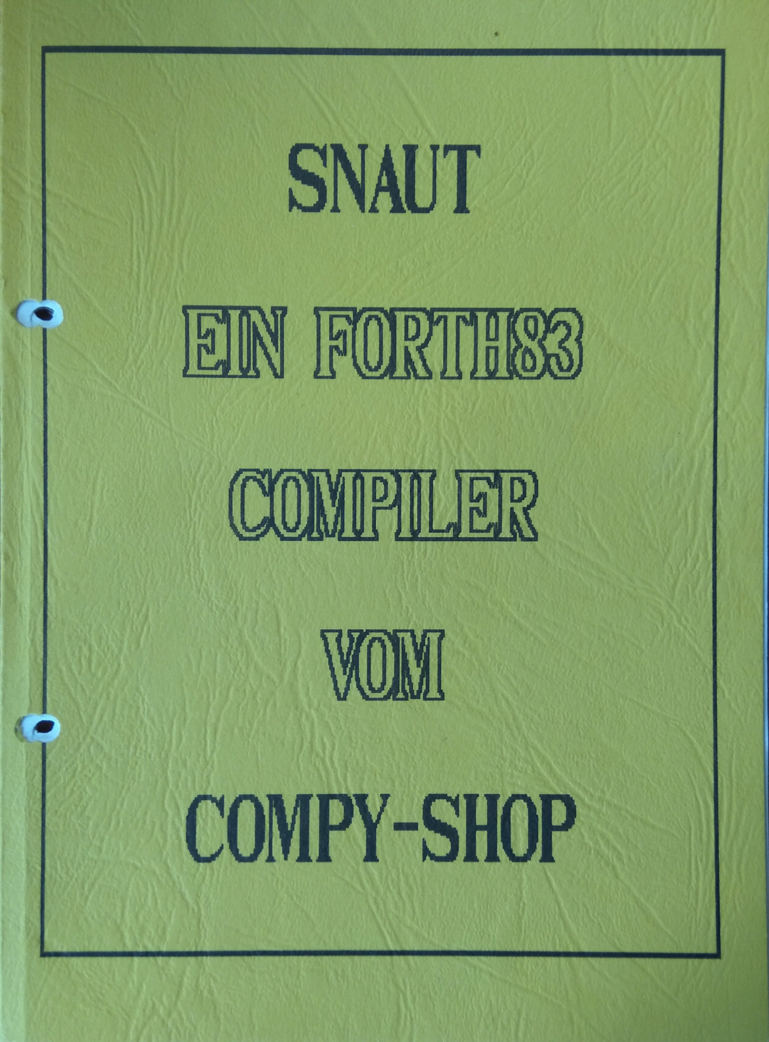 SNAUT/SNAUT_HB-Cover.jpg